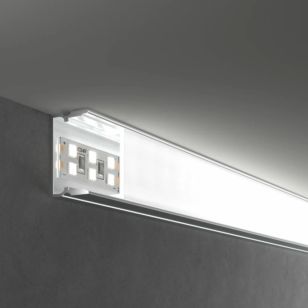 Накладной алюминиевый профиль для трехрядной LED ленты Elektrostandard LL-2-ALP018 a062731
