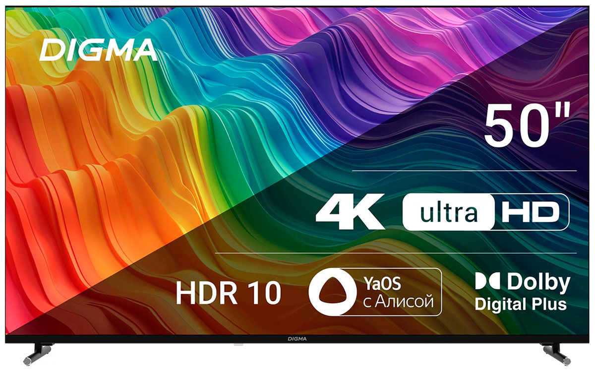 Телевизор Digma 50 DM-LED50UBB33