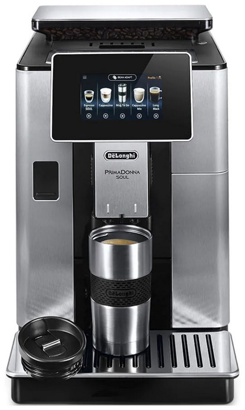 Кофемашина автоматическая De’Longhi ECAM610.74.MB, сенсорное управление