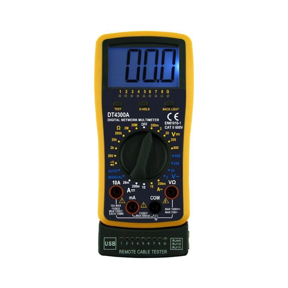 Кабельный мультиметр WHDZ DT4300A