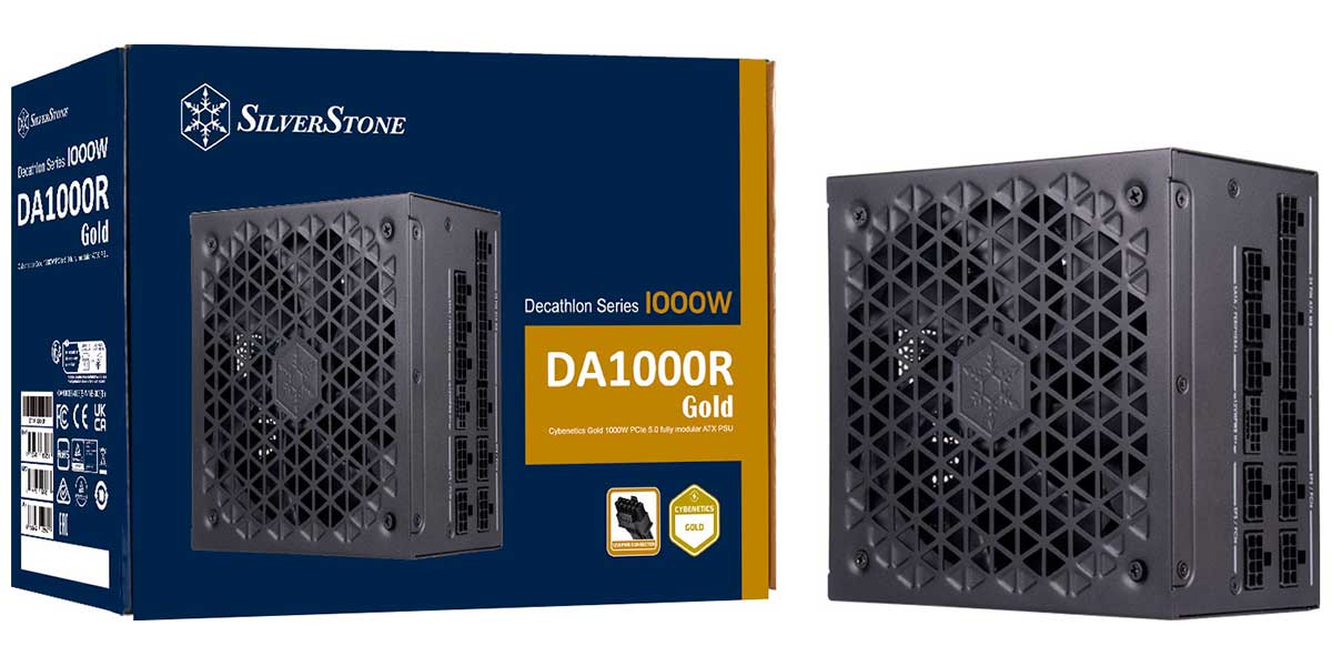 Блок питания SilverStone DA1000R SST-DA1000R-GM 1000W ATX3.0 (G540DA100RGM220) GOLD