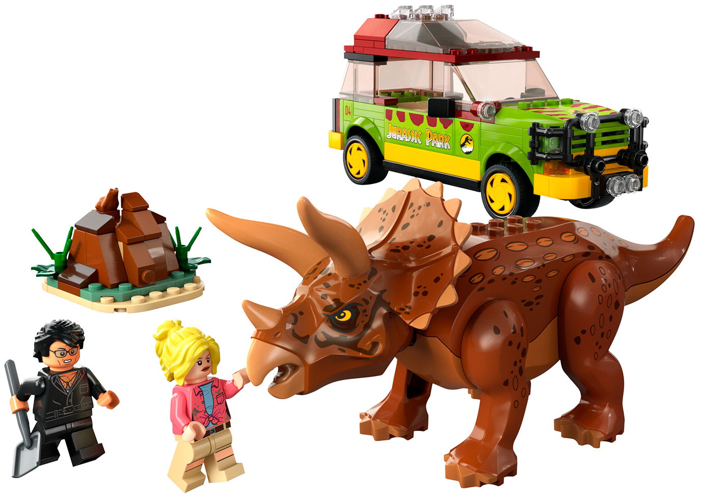 Конструктор Lego Jurassic World Поиски трицератопса (76959)