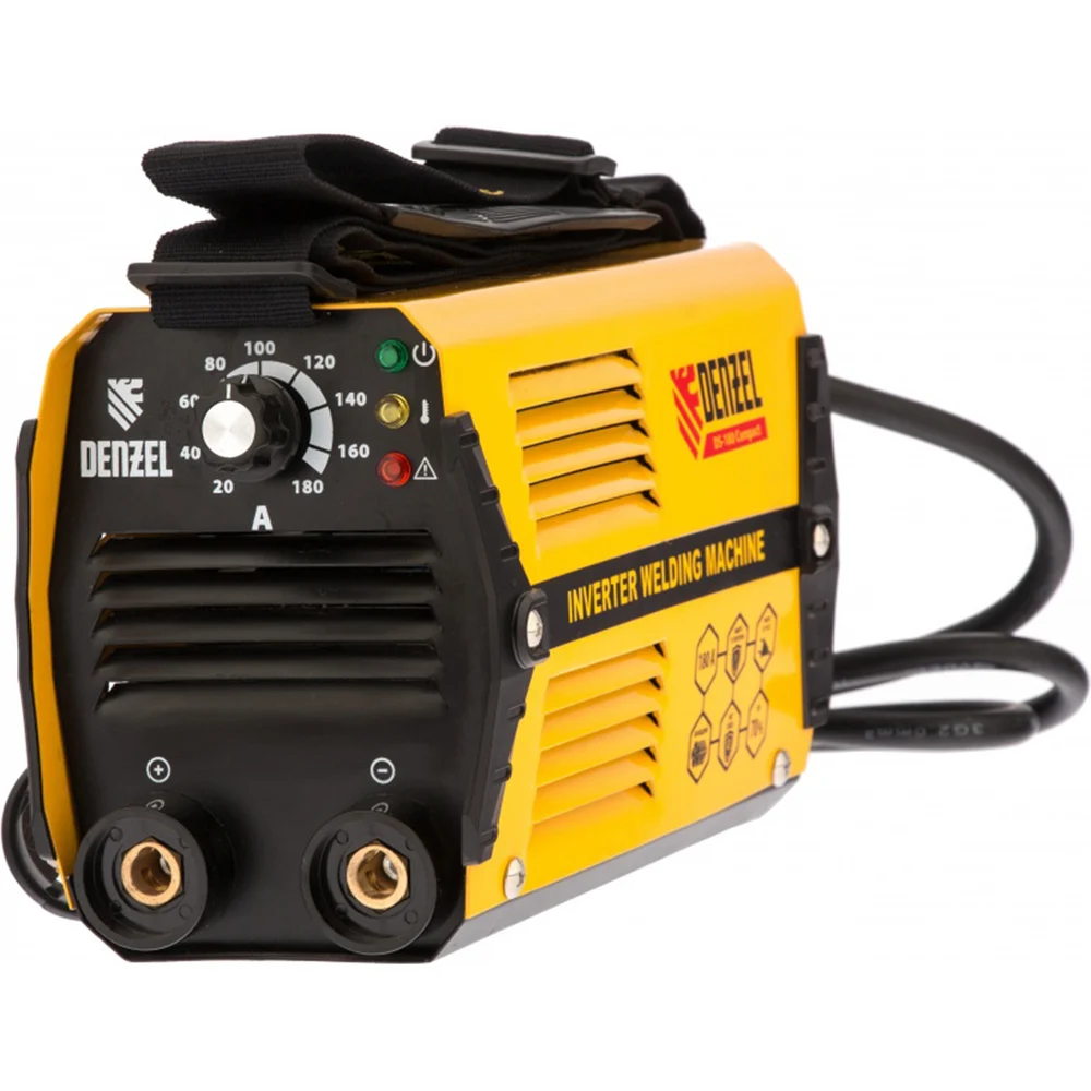 Сварочный инвертор дуговой сварки Denzel DS-180 Compact 94372