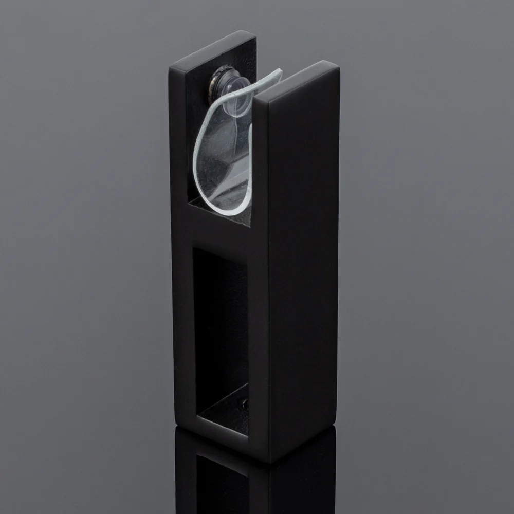 Сквозной держатель стекла SERVICE PLUS S02-501BLK/sus304