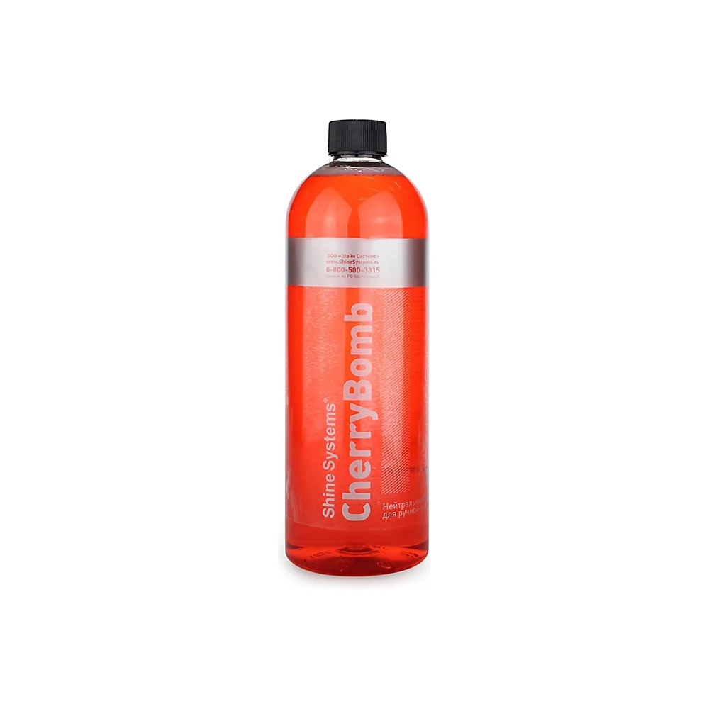 Автошампунь для ручной мойки Shine systems CherryBomb Shampoo SS958