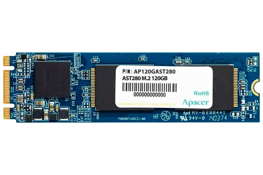 SSD накопитель Apacer M.2 AST280 120 ГБ SATA III (AP120GAST280-1)