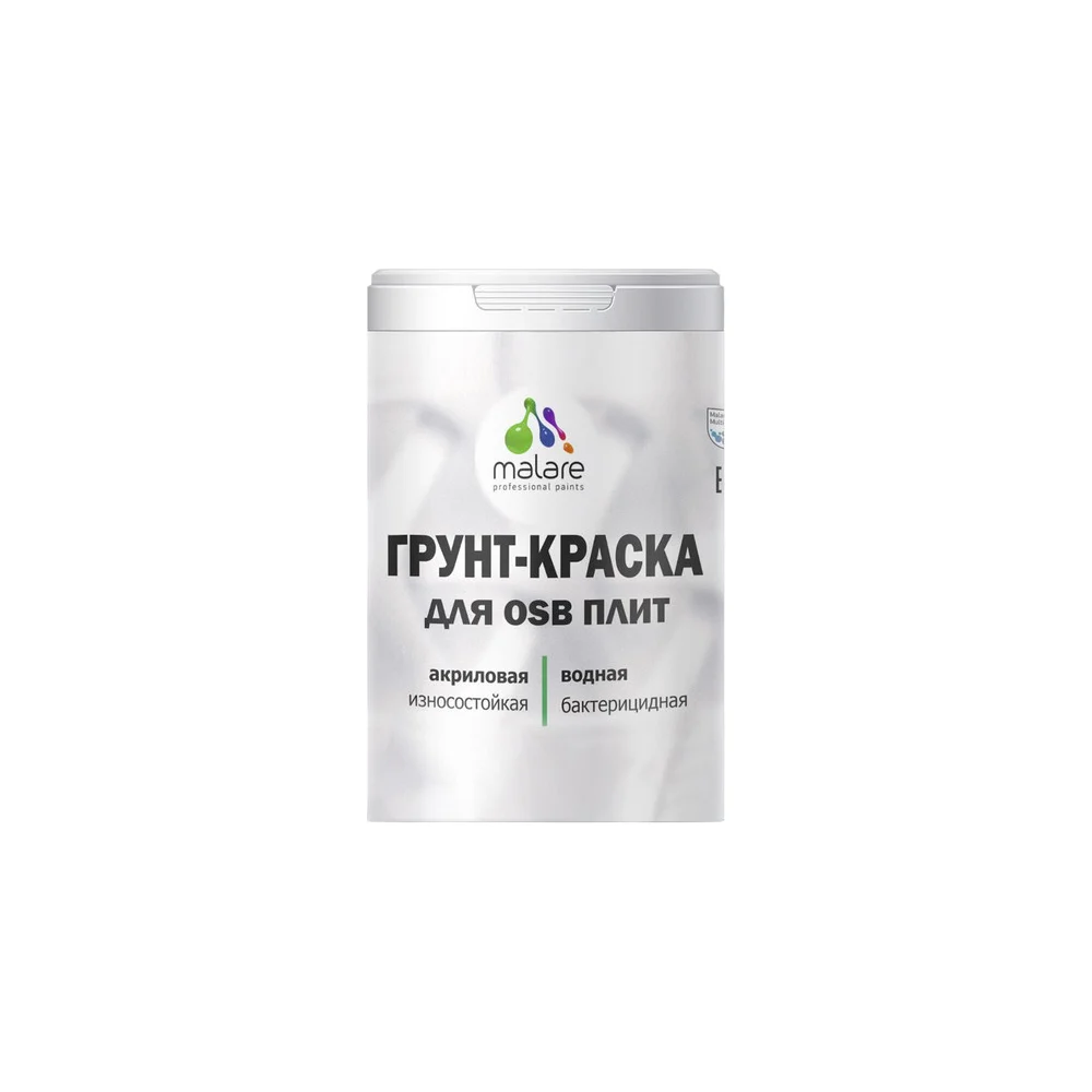 Матовая краска для osb плит MALARE 2036766236184