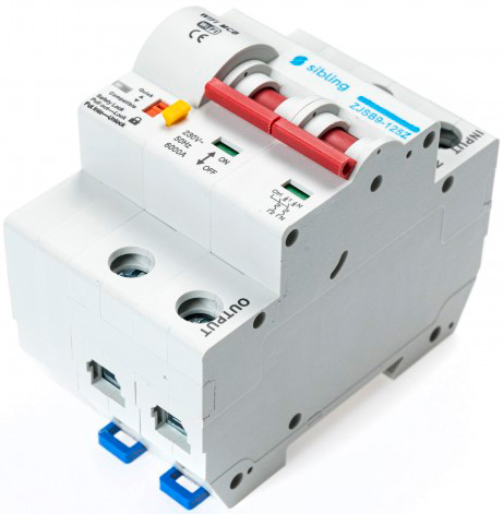Умный автомат двухполюсной Sibling Powerswitch-A20-2
