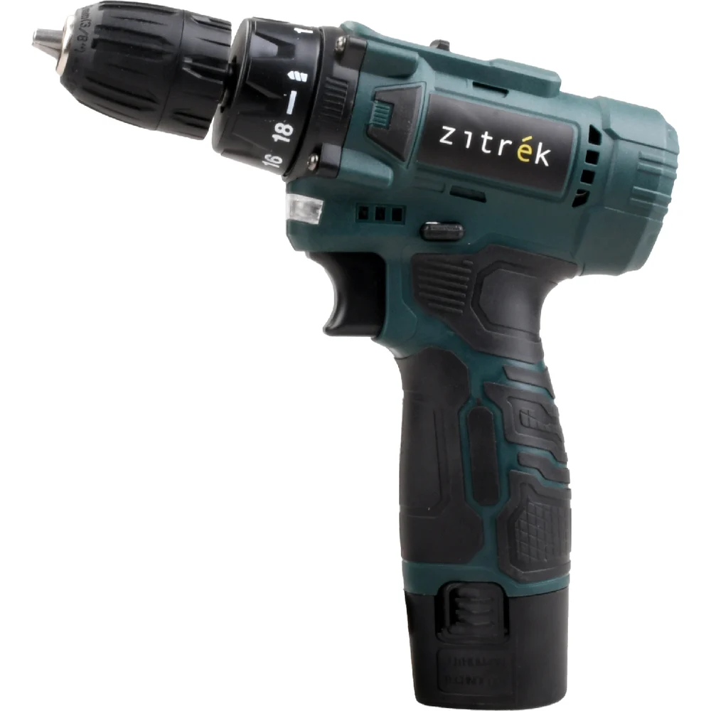 Аккумуляторная дрель шуруповерт Zitrek Green 085-1016