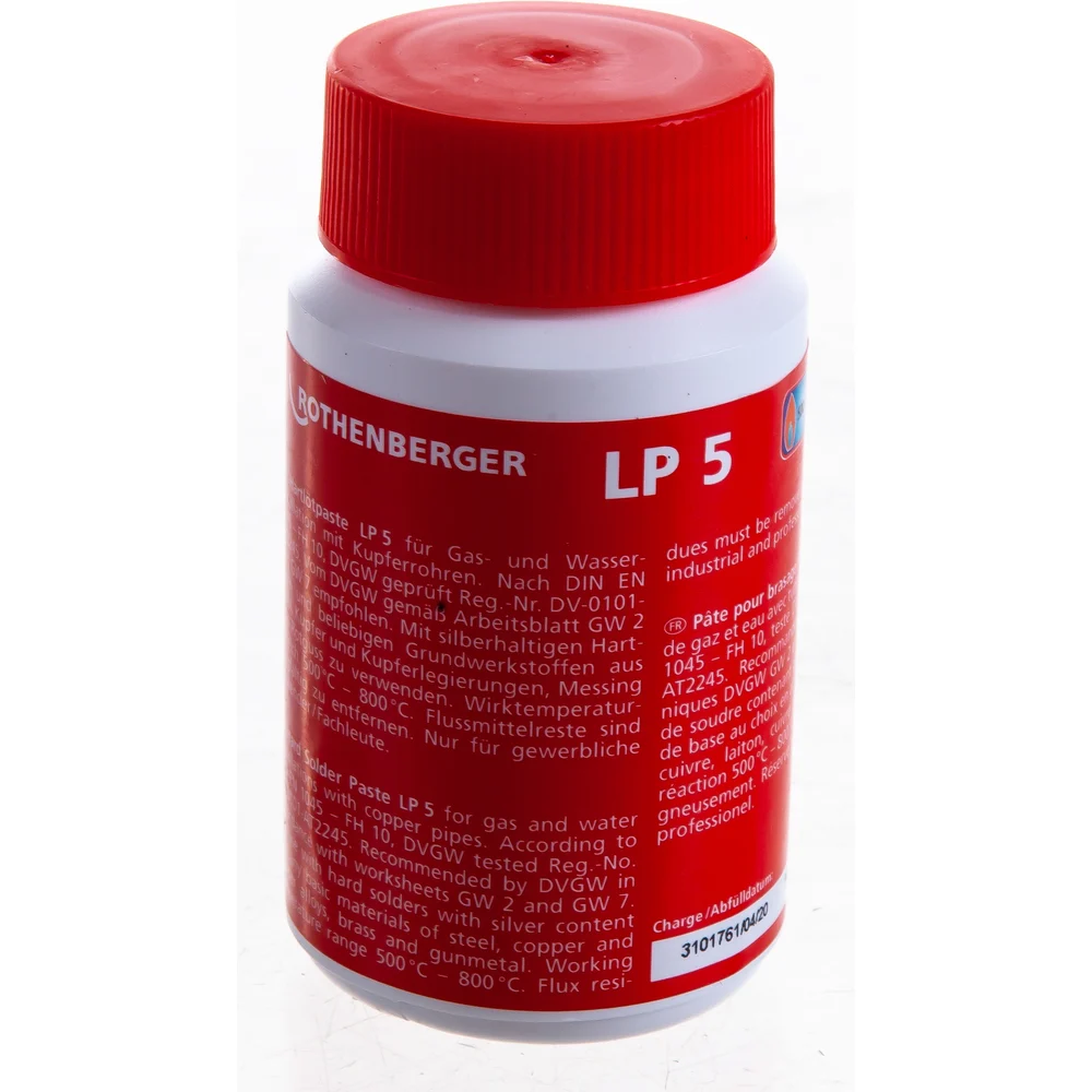 Пастообразный флюс для твердого припоя LP 5 Rothenberger F-SH1 40500