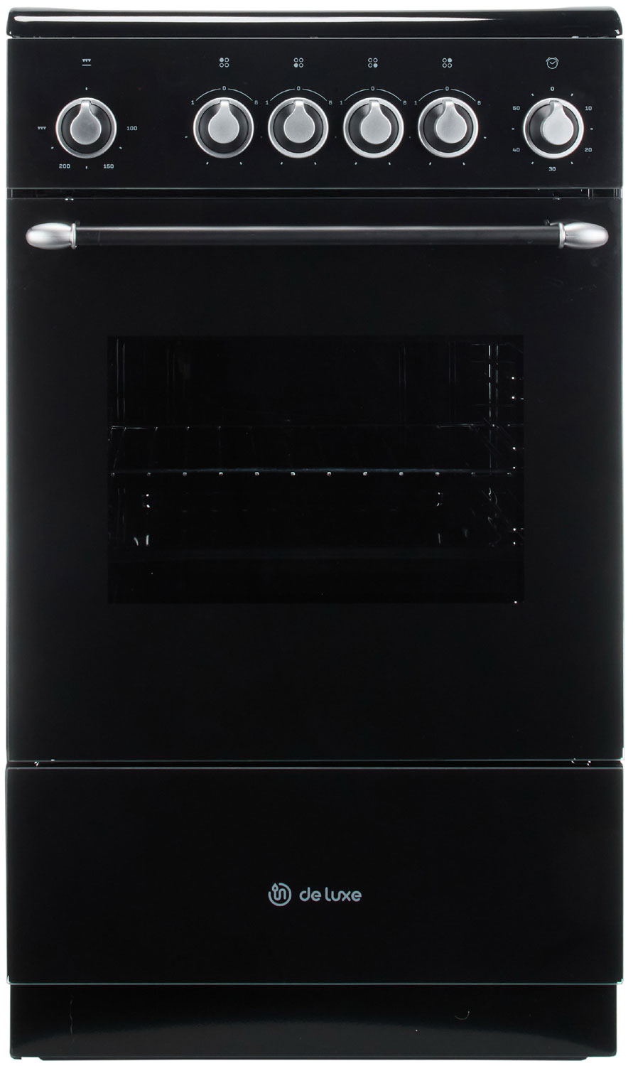 Электроплита De luxe 506004.23эс-151 черная