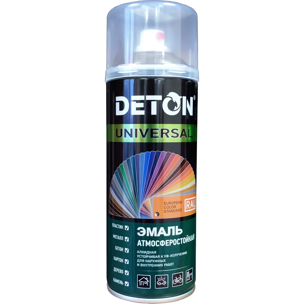 Алкидная атмосферостойкая эмаль Deton DTN-A70645