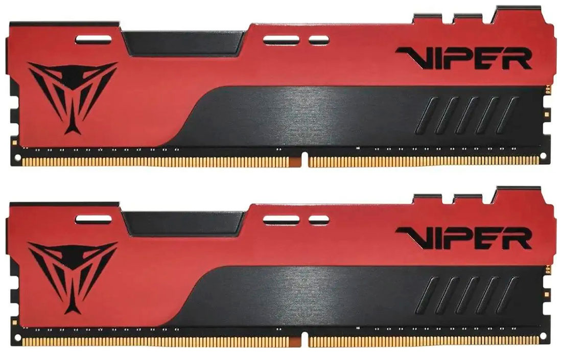 Оперативная память Patriot Memory DDR4 16GB (2x8GB) 2666MHz Viper Elite (PVE2416G266C6K)