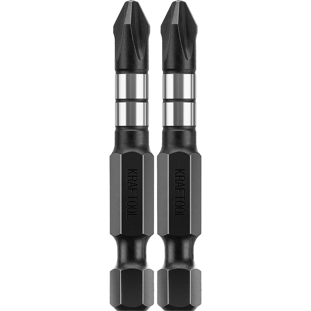 Биты KRAFTOOL Impact Pro 26191-2-50-S2