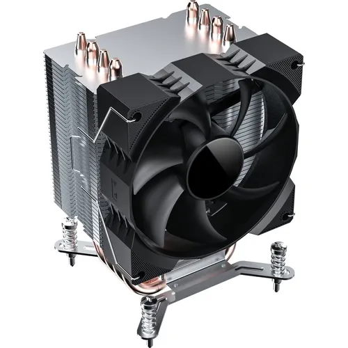 Устройство охлаждения (кулер) Digma D-CPC130-PWM1, 4-pin, 90мм, черный, retail
