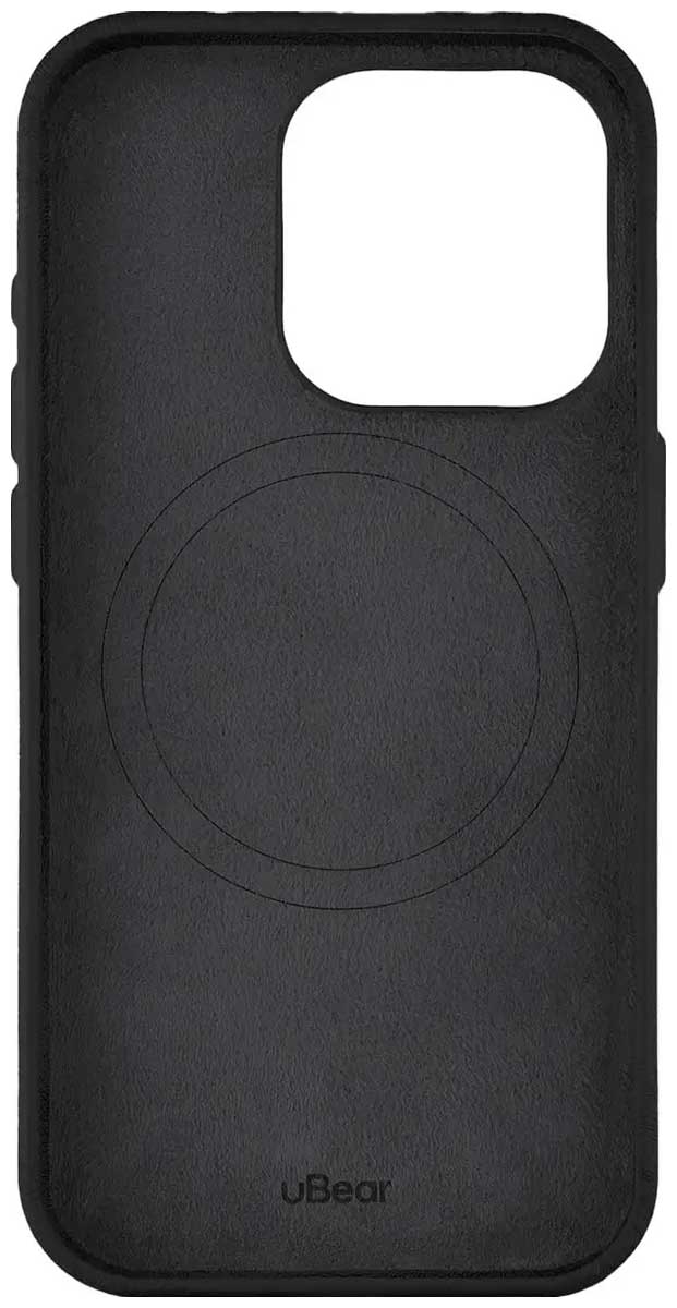 Чехол для мобильного телефона uBear Capital Case для iPhone 15 Pro Max, черный (CS307BL67PCP-I23M)