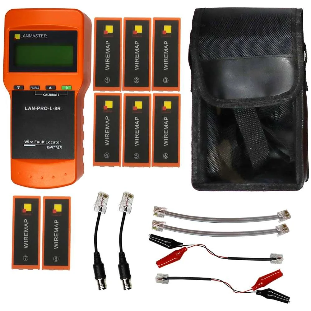 Кабельный тестер LANMASTER LAN-PRO-L-8R
