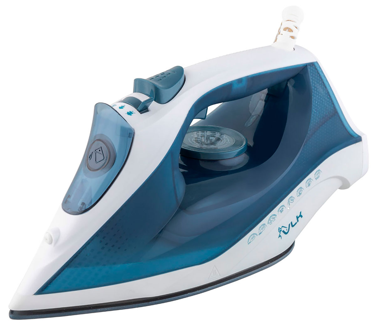 Утюг VLK VESUVIO 2500, белый/синий