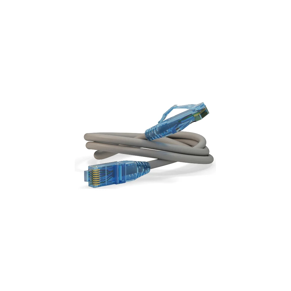 Патч-корд Hyperline PC-LPM-UTP-RJ45-RJ45-C6-20M-LSZH-GY 230335