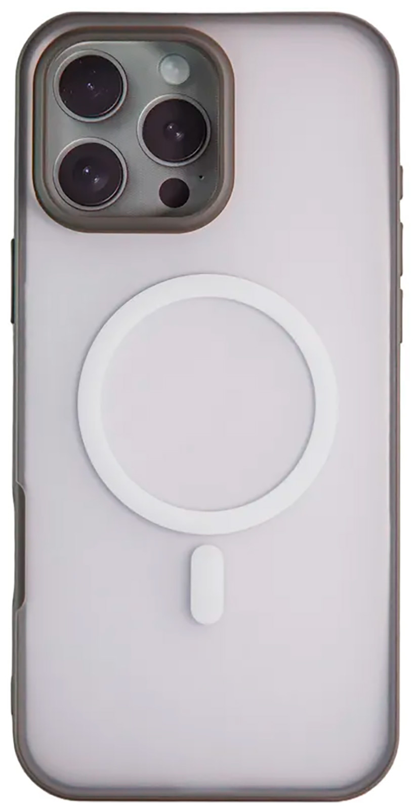 Чехол с магнитным покрытием Type Gorilla ANTIDROP iPhone16 pro Max, Grey (BL-T53-iP16PM-ANDP-GR)