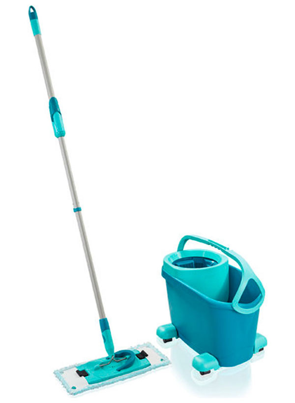 Комплект: швабра + ведро на колесах Leifheit CLEAN TWIST M Ergo mobile (52121)
