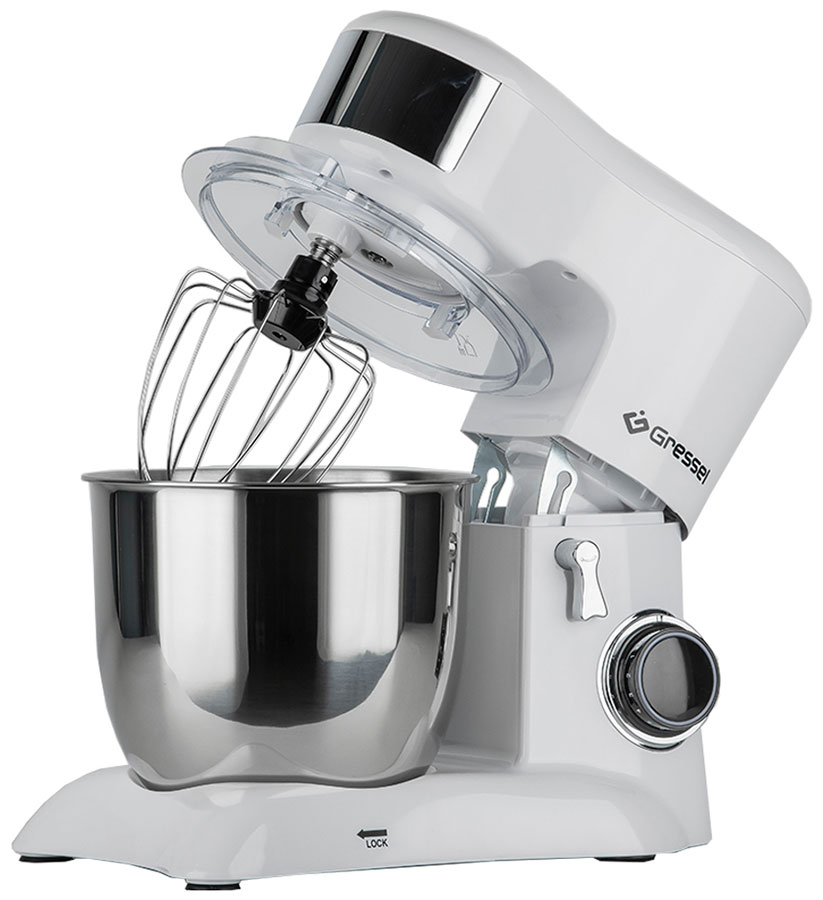 Миксер планетарный Gressel GRM-3004 (белый)