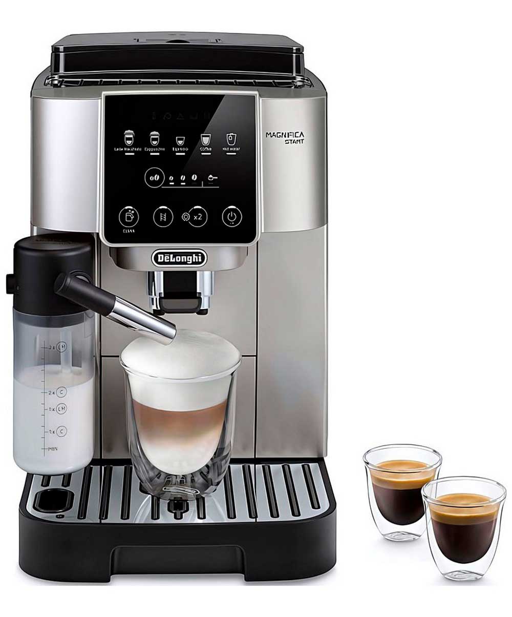 Кофемашина автоматическая De’Longhi ECAM220.80.SB, кофемолка, автоотключение