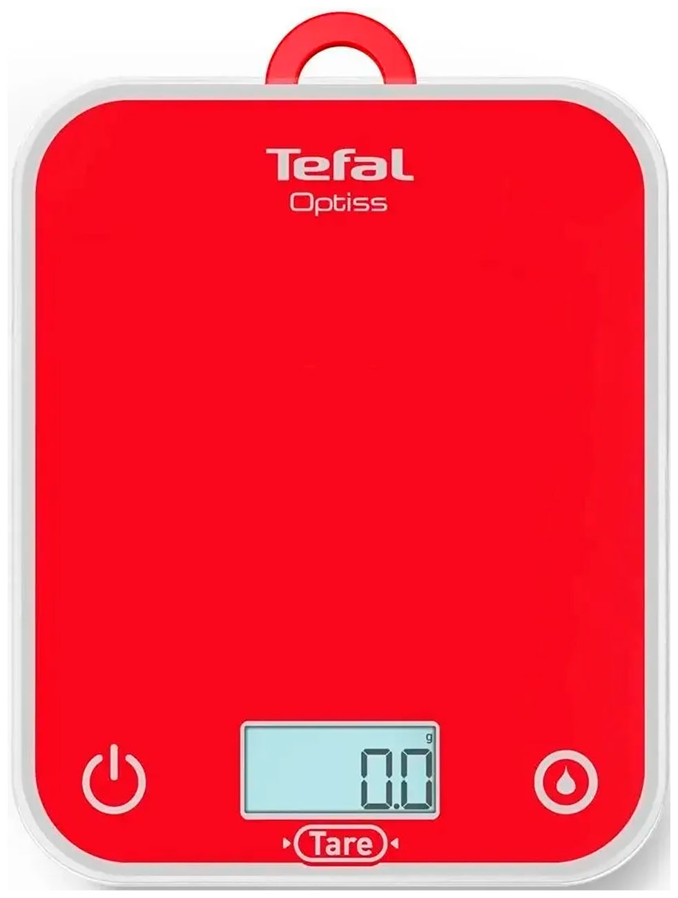 Электронные кухонные весы Tefal Optiss BC50U3V0, красный