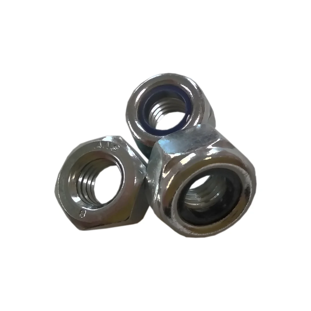 Оцинкованная самоконтрящаяся гайка ZAMETAL М12х1,5 DIN985 250 шт. ZA518941