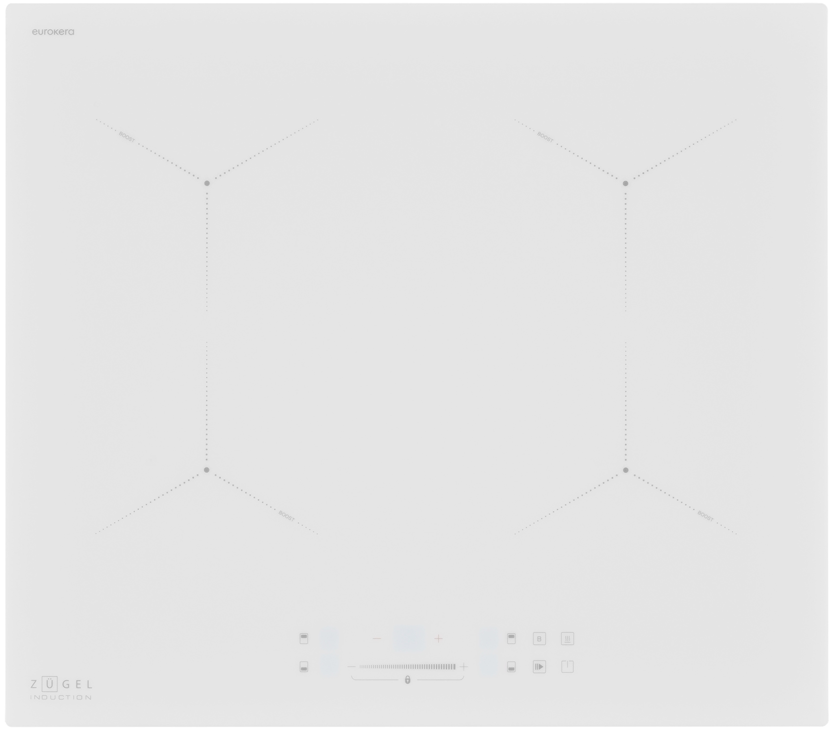 Электрическая варочная панель Zugel ZIH604W