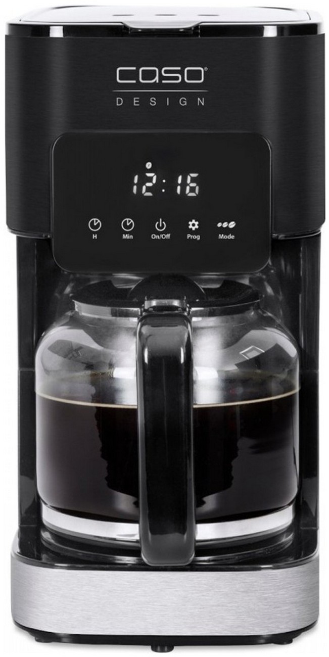 Кофеварка Caso Coffee Taste & Style, дисплей, сенсорное управление, черный