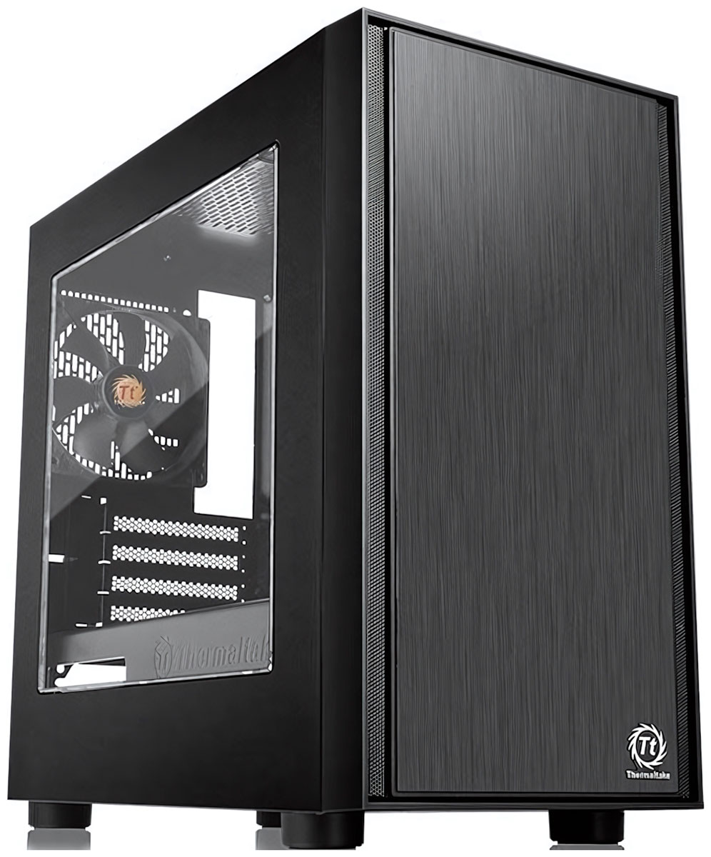 Компьютерный корпус Thermaltake Versa H17 Black (CA-1J1-00S1WN-00)