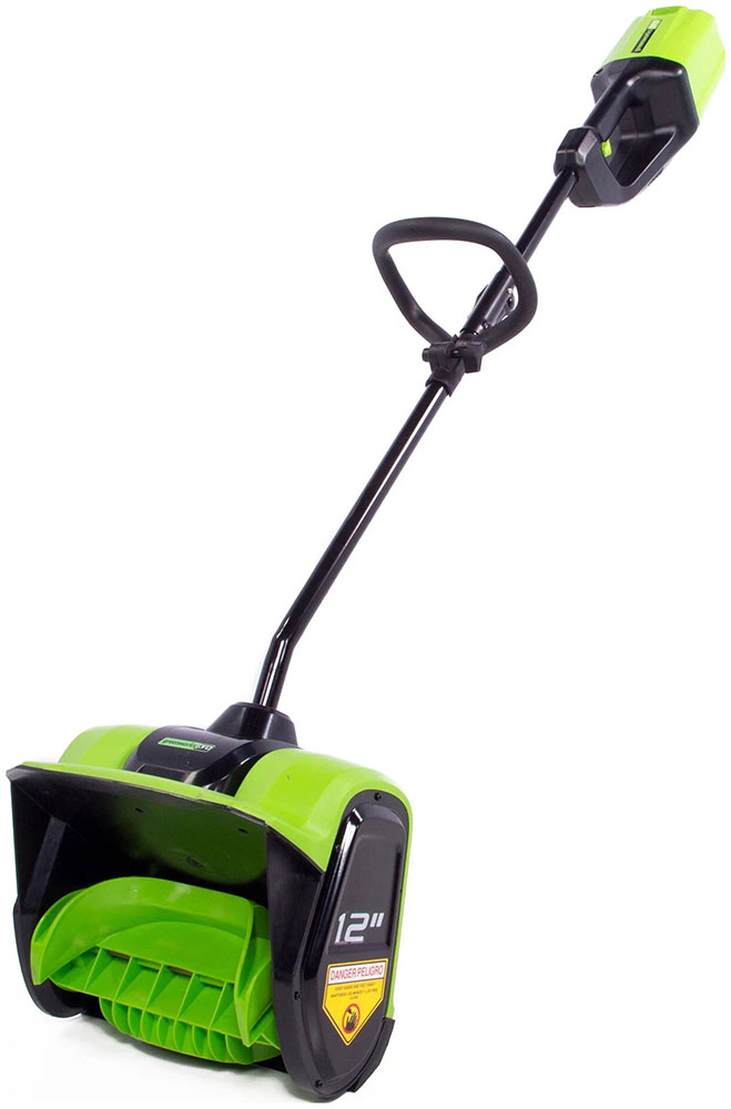 Снегоуборщик аккумуляторный Greenworks GD60SS, 60V.