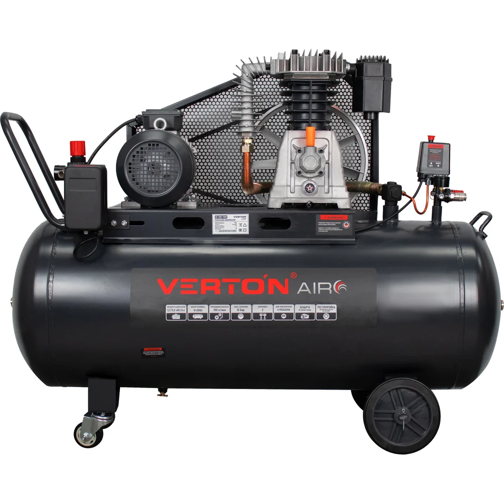 Компрессор VERTON Air AC-200/700R 01.5985.12200