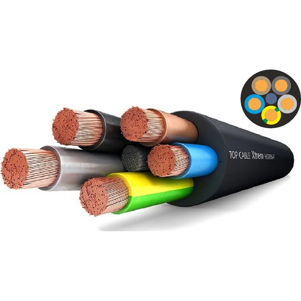 Силовой гибкий кабель Top cable XTREM H07RN-F 3005001MR10RU