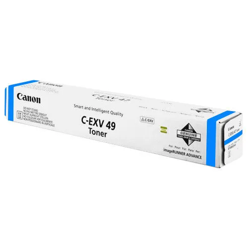 Картридж Canon C-EXV49C, голубой / 8525B002