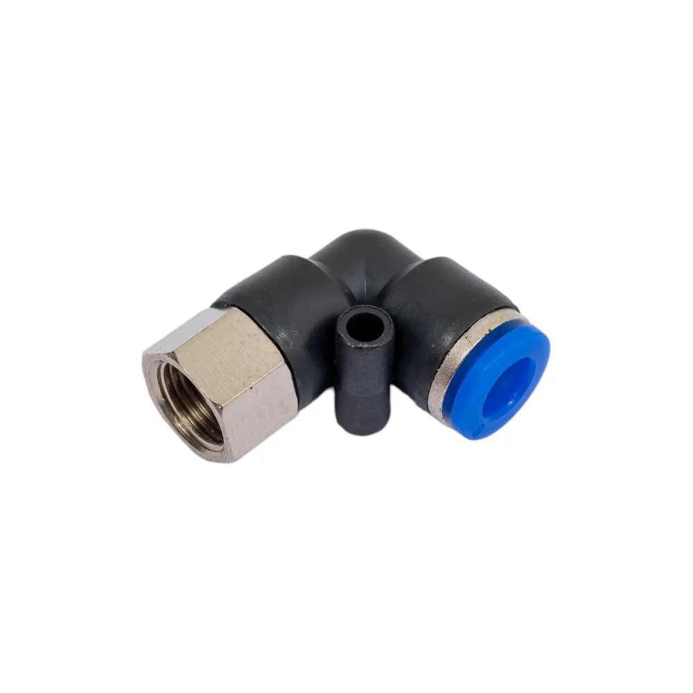 Угловой фитинг для пластиковых трубок Rockforce RF-SPLF06-01(2316)