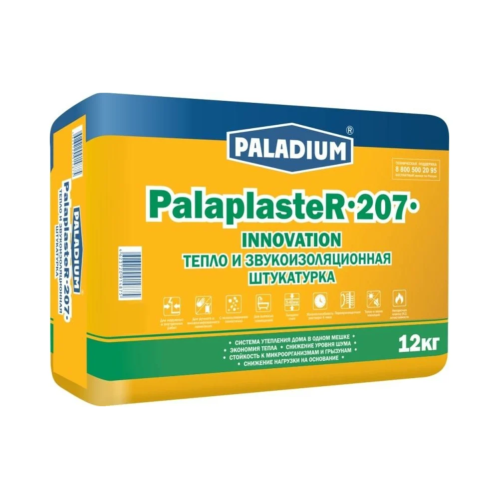 Цементная штукатурка PALADIUM PalaplasteR-207 82198794