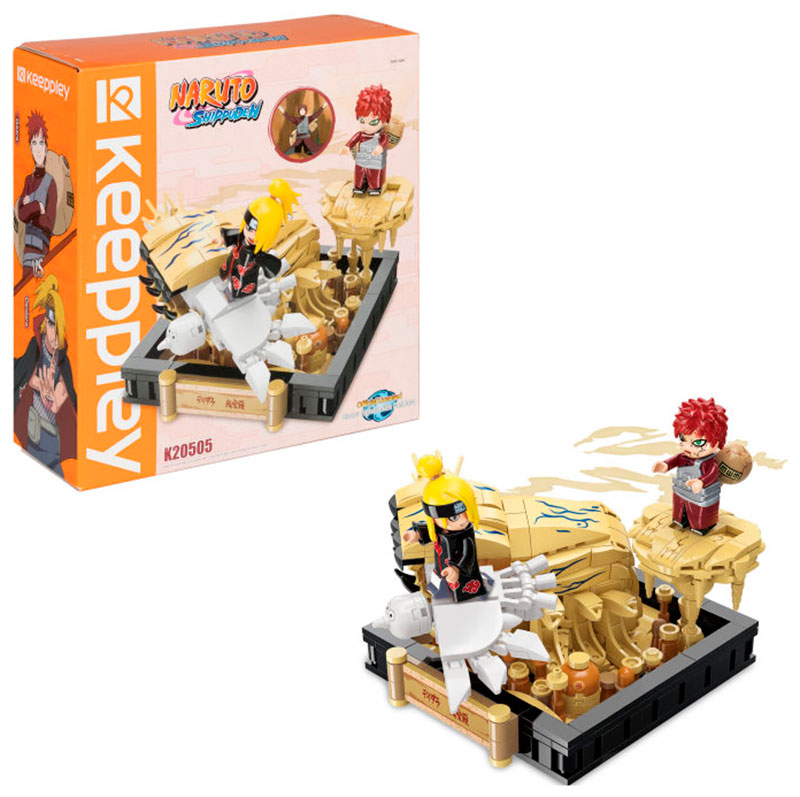 Блочный конструктор 1 Toy Naruto Бой Гаары и Дейдары, 466 деталей (К20505)