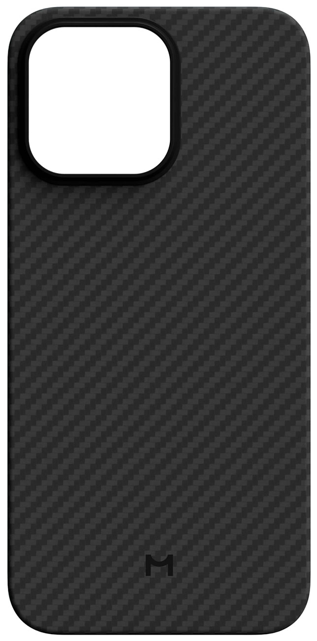 Чехол для мобильного телефона Magssory для iPhone 15 Pro, кевлар (арамид), с магнитами, совместимый с MagSafe (CFB015)