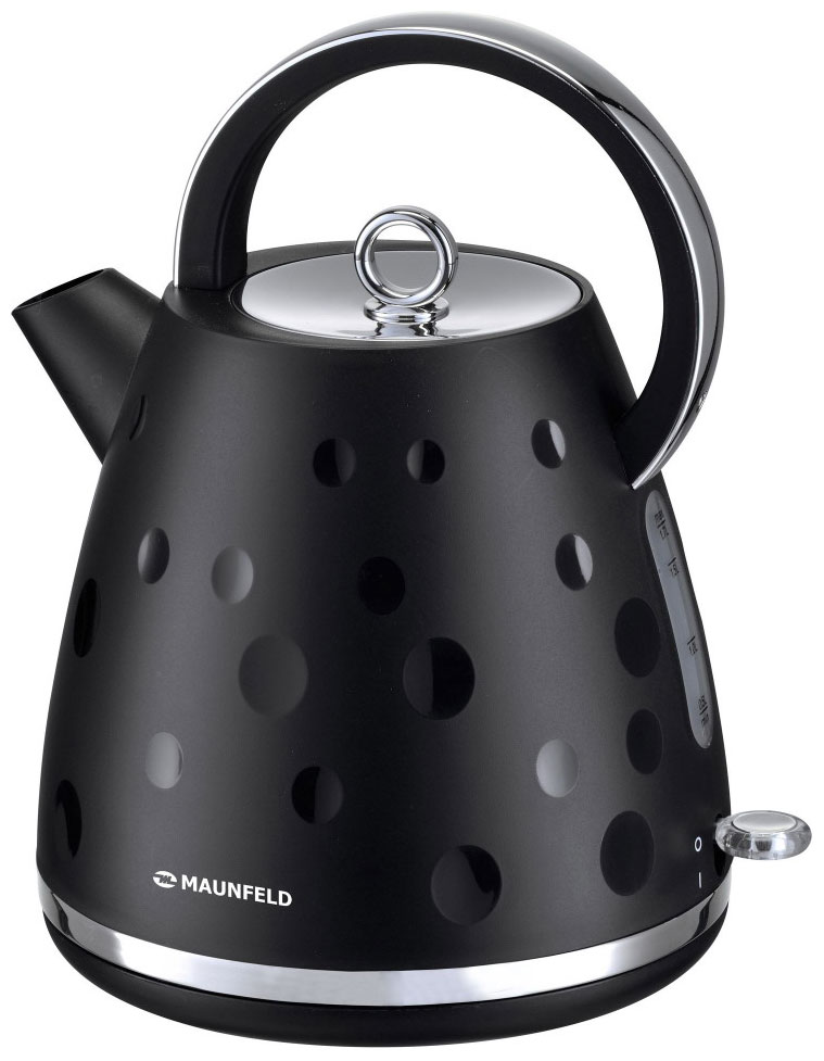 Чайник электрический Maunfeld MFK-647 BK черный с хромированными элементами