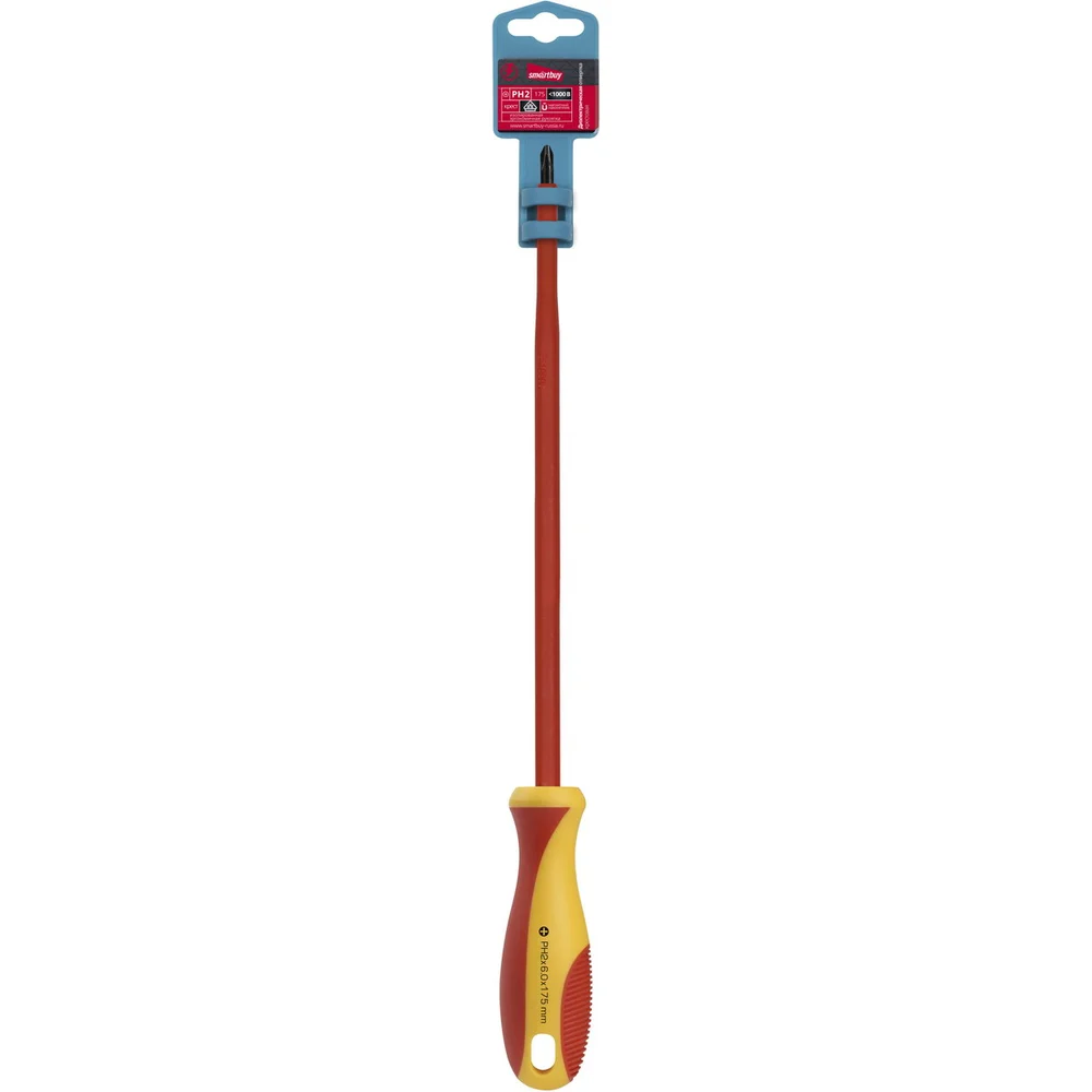 Диэлектрическая крестовая отвертка Smartbuy SBT-SCI-PH2x175P1