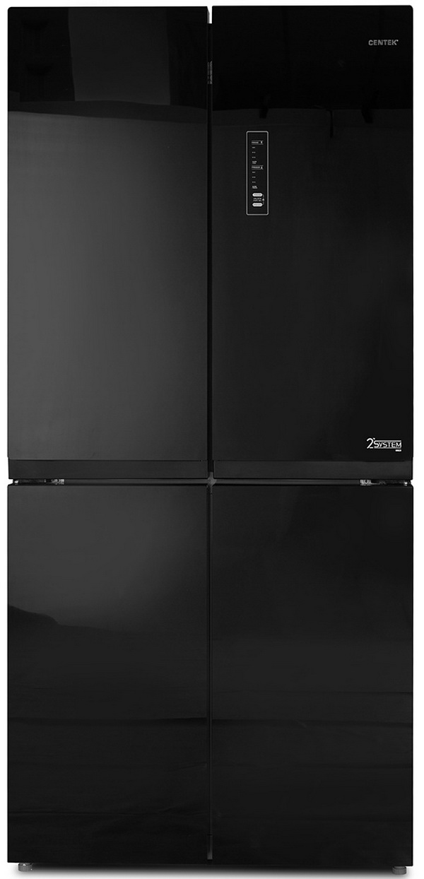 Многокамерный холодильник Centek CT-1756 NF Black Glass