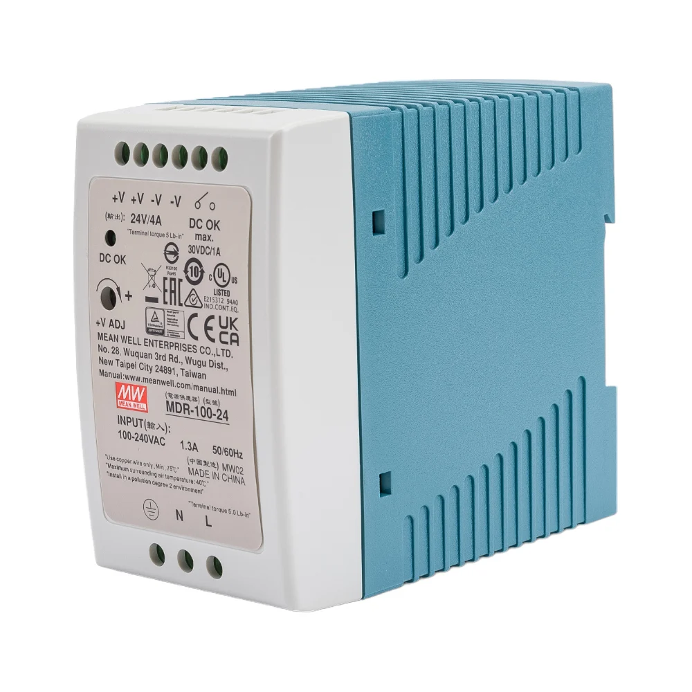 Источник питания Mean Well MDR-100-24 Т00270784