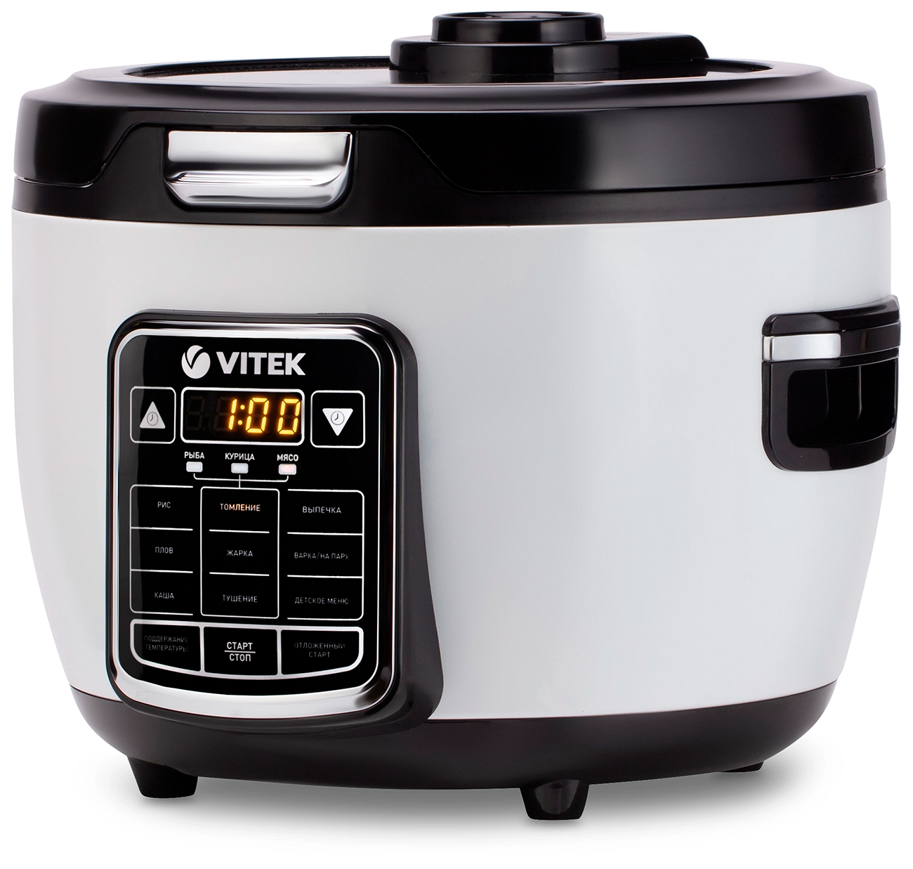 Мультиварка Vitek VT-4284, 4 л, 700 Вт, белый/черный