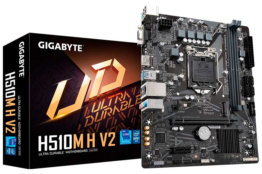 Материнская плата Gigabyte H510M H V2 (LGA1200, mATX)