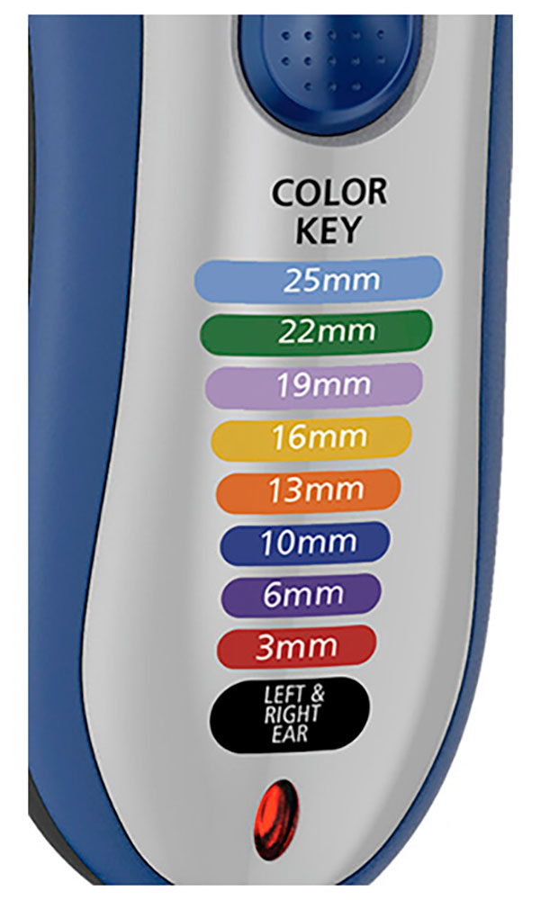 Машинка для стрижки волос Wahl Color Pro Cordless, синий/серый