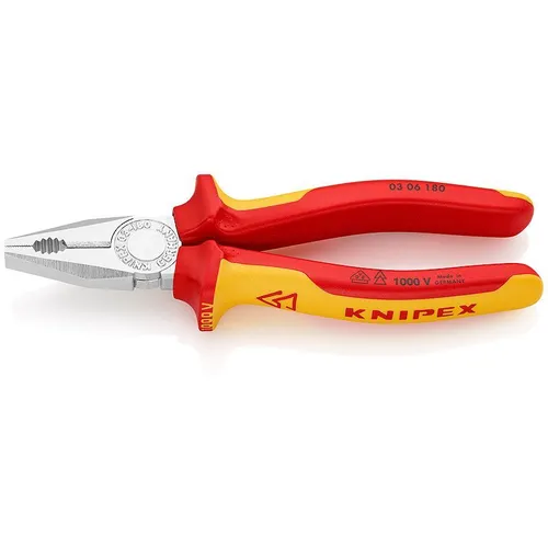 Плоскогубцы KNIPEX KN-0306180SB, 180мм