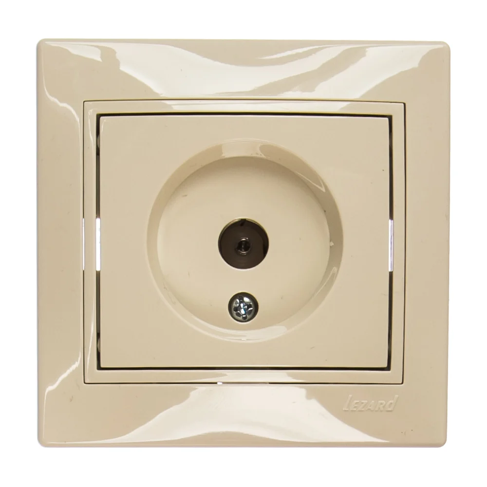 Проходная телевизионная розетка Lezard MIRA 701-0303-129