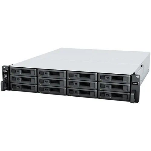 Сетевое хранилище NAS SYNOLOGY RS2423+, 12-bay, стоечный, Ryzen, V1780B